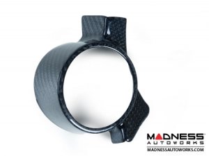 FIAT 500 ABARTH Boost Gauge Trim Piece - Carbon Fiber 